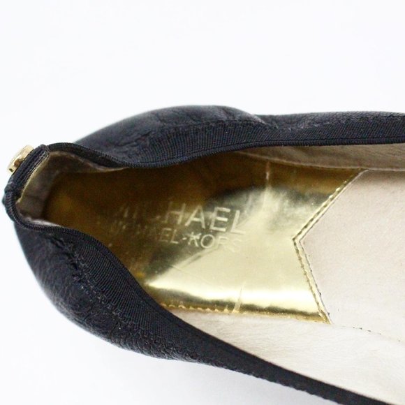 MICHAEL KORS #MCA071 Black Flats (US 8 EU 38) - Picture 6 of 8